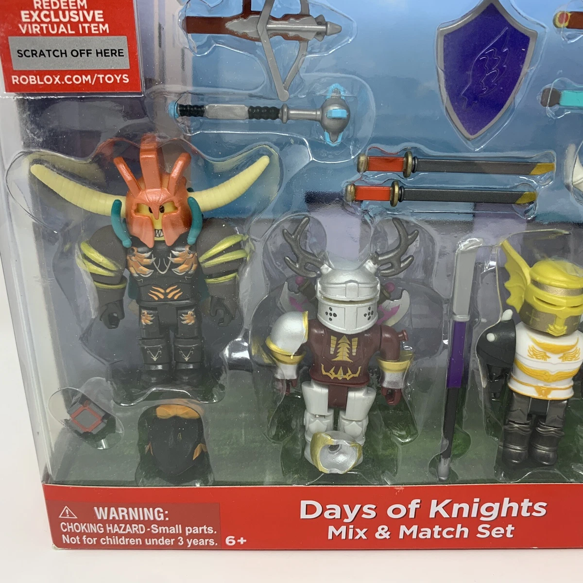 Roblox Action Collection Days of Knight Four Figure Pack