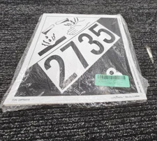 (QTY 50) LabelMaster ZVPP42735 2735 Corrosive Rigid Sign Placards Corrosive