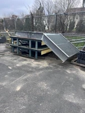 (2) MCGUIRE MP-7845-16 DOCK LEVELERS 45,000 lb Capacity and STEPS with RAILINGS