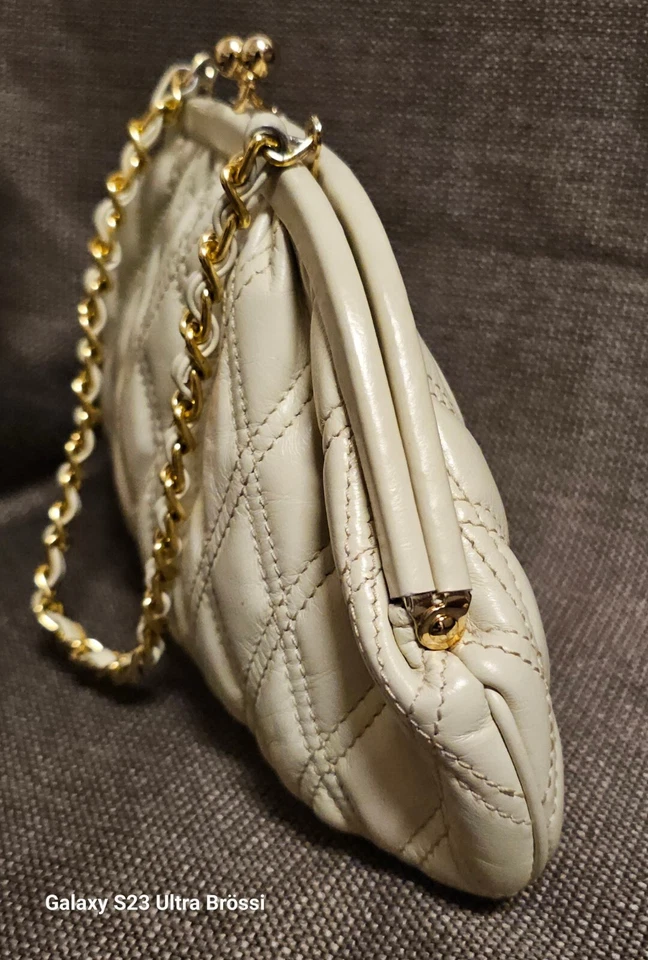 Louvier Paris Theater-Tasche Porschette Clutch Petit Handtasche Echt Leder . - Bild 3 von 4