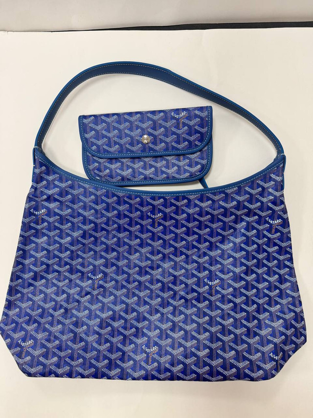 Goyard Boheme Hobo PM Bag Sky Blue Pre Owned | eBay