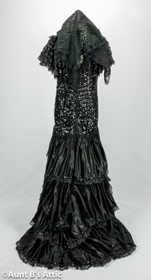 long sleeve rhinestone dress Fitted Long Sleeve Rhinestone Gown by Poly USA 9114 – ABC Fashion