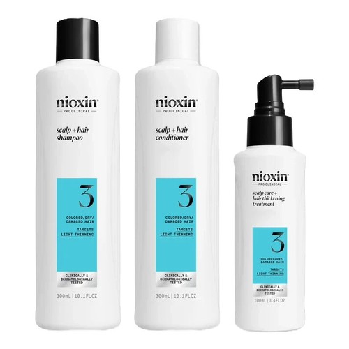 NIOXIN Pro Clinical Kits , Shampoo Conditioner Treatment System 1,2,3,4 - Picture 6 of 8