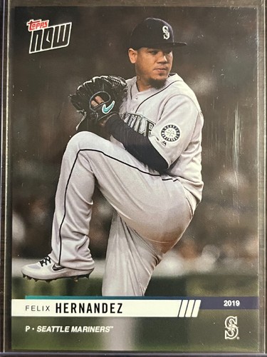 2019 Topps Now OD-209 Felix Hernandez