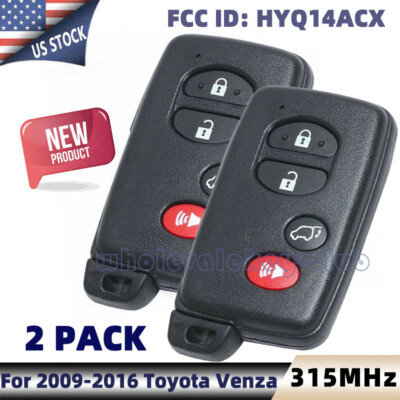 Llavero Remoto Inteligente HYQ14ACX Para Toyota 4Runner 2009-2019 – 271451-5290 314.3MHz