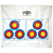 Morrell 3 Spot Polypropylene Target Face with Grommets and Self-Healing