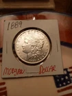1889 P Morgan Silver Dollar VCHBU