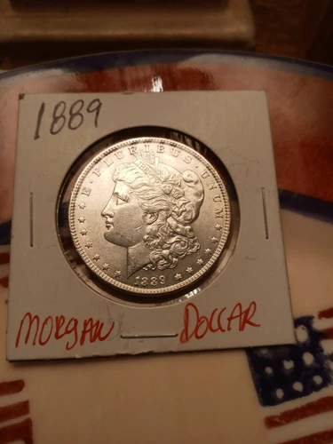 1889 P Morgan Silver Dollar VCHBU