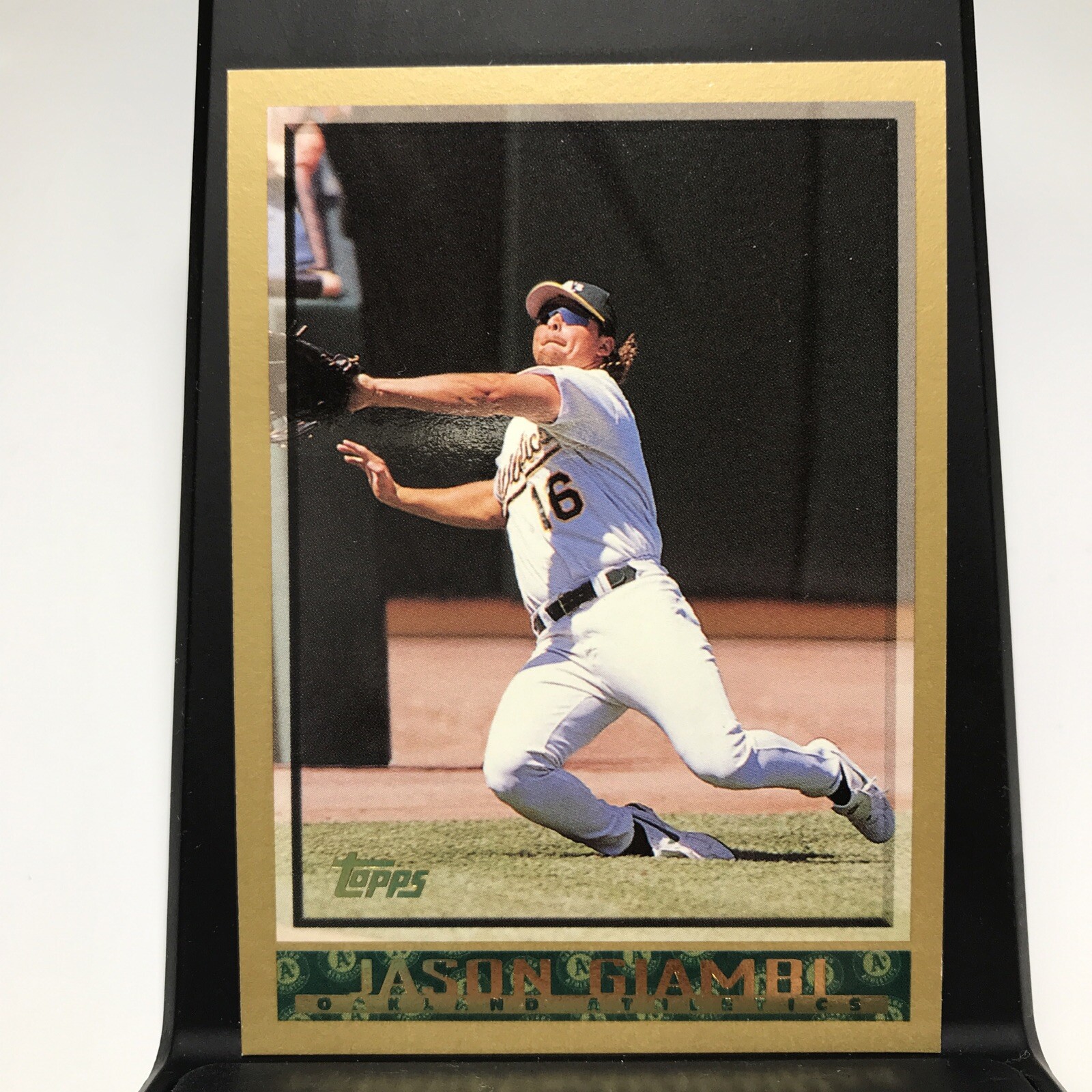 1998 Topps Jason Giambi Oakland A's 176