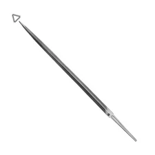 Grobet 4" Extra Slim Taper Saw American Pattern File, USA - 6 pieces