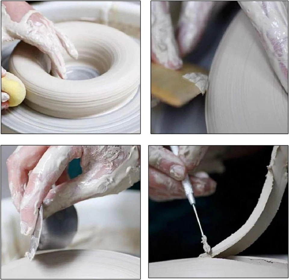 Сверхпрочное металлическое скульптурное колесо диаметром 7 дюймов для украшения керамики - Изображение 4 из 4