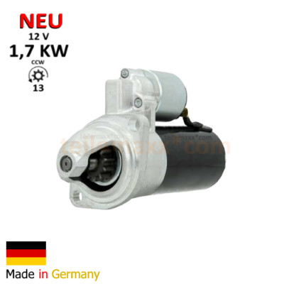 Anlasser für BUKH Marine DV10 DV20 DV24ME DV29ME DV36 DV48 AKS4031 612A1650 NEU