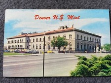 The United States Mint, Denver Colorado  Vintage Postcard
