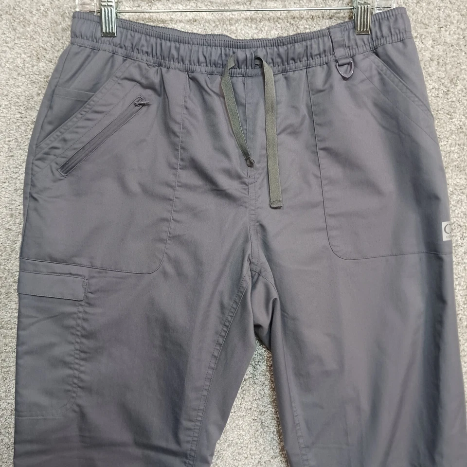 Pantalones Médicos Eon By Maevn Para Mujer M Gris Cintura Elástica Carga Pantalones de Enfermería Foto 2 de 4