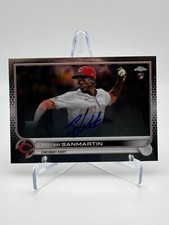  2022 Topps Chrome Rookie Autographs #RA-RS Reiver Sanmartin Auto Reds