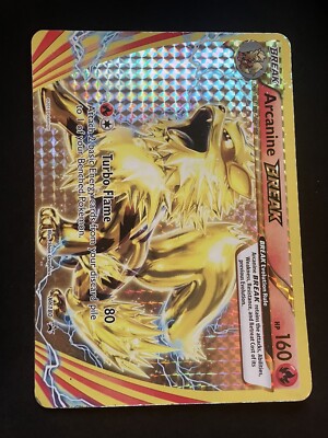 Pokemon Arcanine Break X-Y-180 Jumbo Large Card | eBay