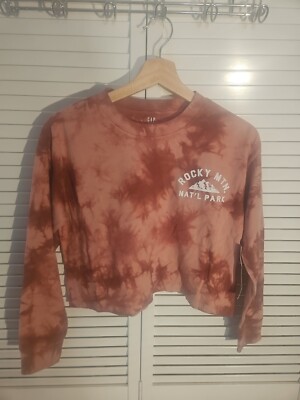 Rocky Mountain National Park T Shirt  Womens Med Long Sleeve/Crop Top (S56)
