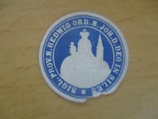 (30425) Seal Stamp - Prov. S. Hedwig Ord. S. Joh. d. Deodorant in Siles