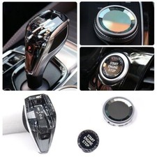 For Bmw G30 G31 G32 G11 G12 G01 3pcs Crystal Gear Shift Knob Button Cover