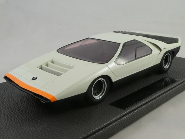 Modellino ALFA-ROMEO CARABO 1968 - Top Marques Collectibles Scala 1/18, Resina, TOP084B