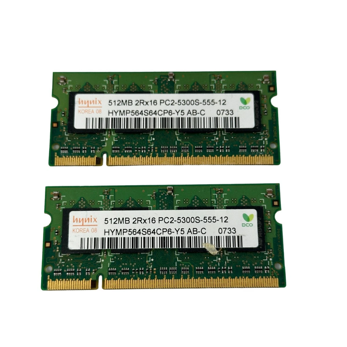 Hynix PC2-5300 DDR2-667 Computer Memory (RAM) 512 MB Capacity per