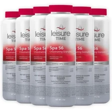 Leisure Time Spa 56 Chlorinating Granules 2 lbs (6 Pack)