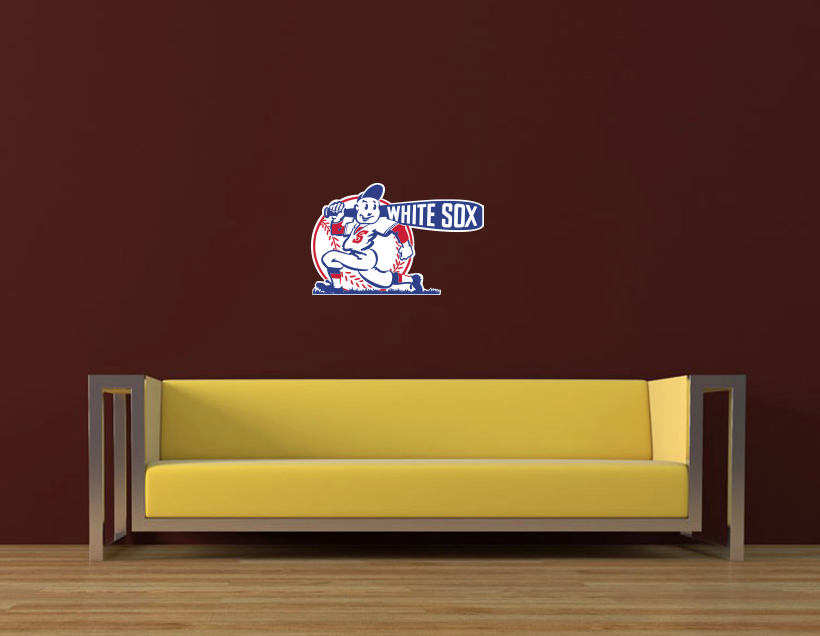 Chicago White Sox Vintage Logo 1939-1948 Vinyl Vehicle Laptop