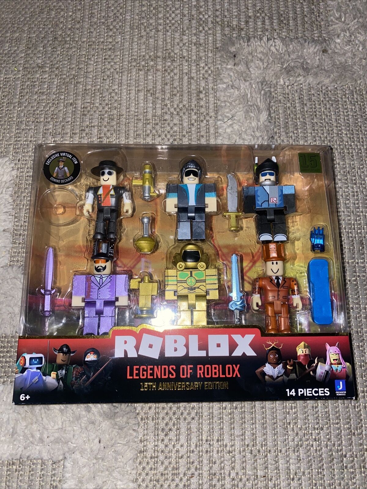 Roblox Toy Codes Set of 15 Ready to Redeem Exclusive Virtual Items New  Unused