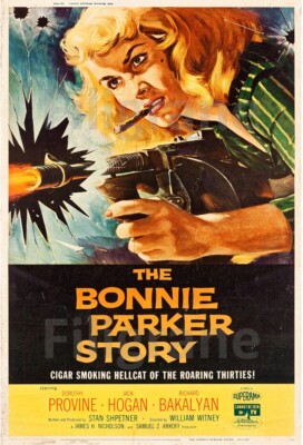 THE BONNIE PARKER STORY Rvcw-POSTER HQ 40x60cm eines VINTAGE POSTERS
