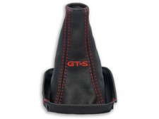 SCHALTMANSCHETTE FÜR TOYOTA CELICA VII 99-06 SCHALTSACK STICKEREI GTS ROT