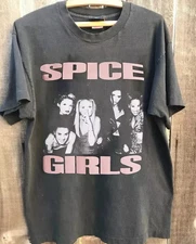 Spice Girls Band Shirt, Spice Girls Gift For Fan Charcoal Color Unisex Tshirt