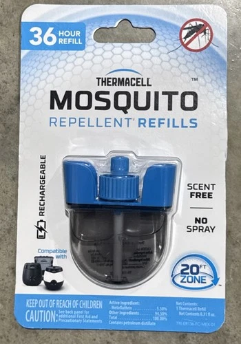 Thermacell Mosquito Repellent Refills 36 Hour Rechargeable Scent Free 20ft 0.31&hellip;