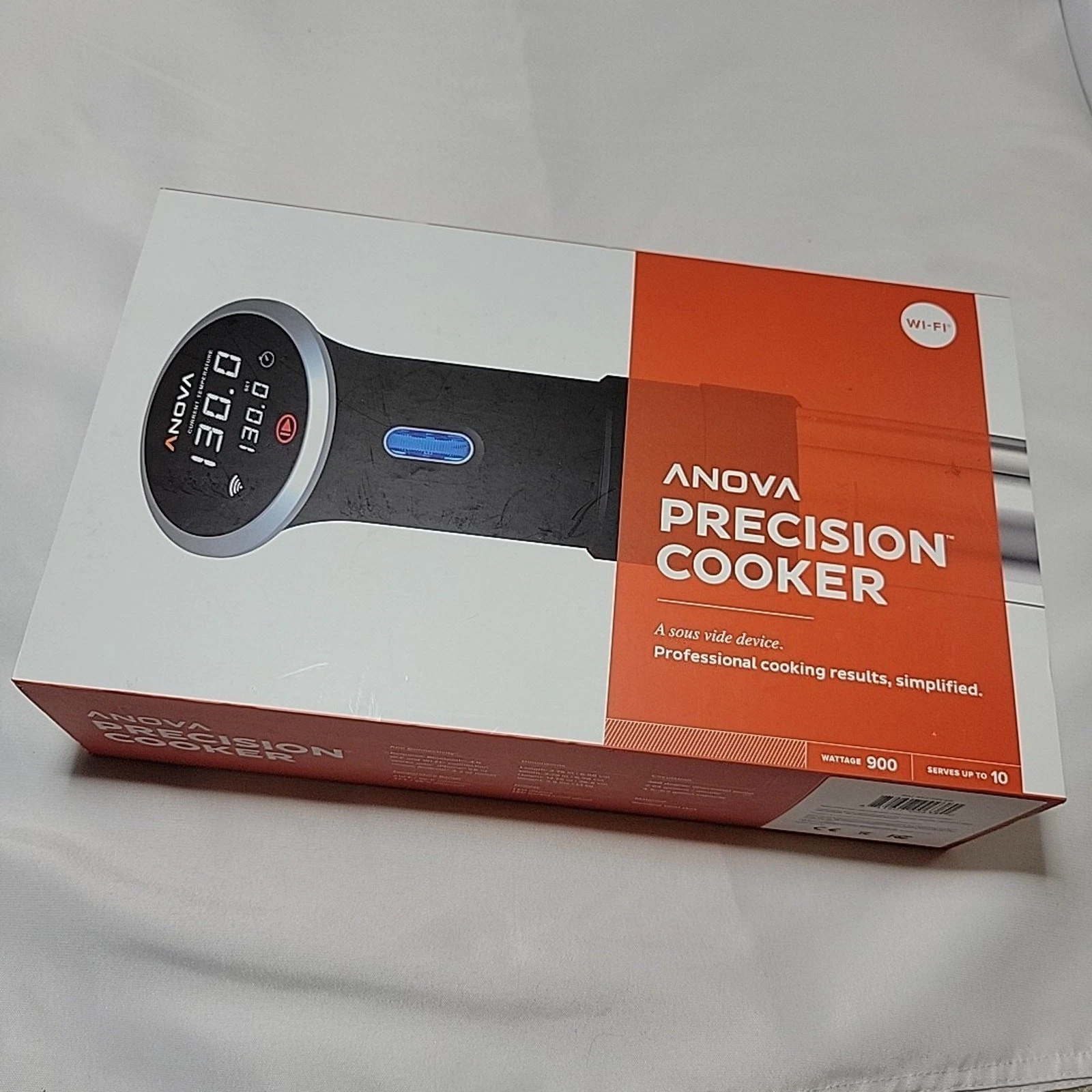 Anova Culinary Sous Vide Precision Cooker | WiFi + Bluetooth | 900W
Opens in a new window or tab