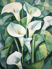 Classical Still Life Flowers Oil Painting Wall Art Home Decor Printed on Canvas