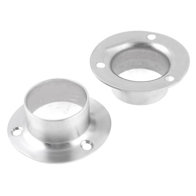 2 Stück 50 mm x 15 mm Edelstahl Kleidung Lever Sockel Rohr Weld Neck Flansch