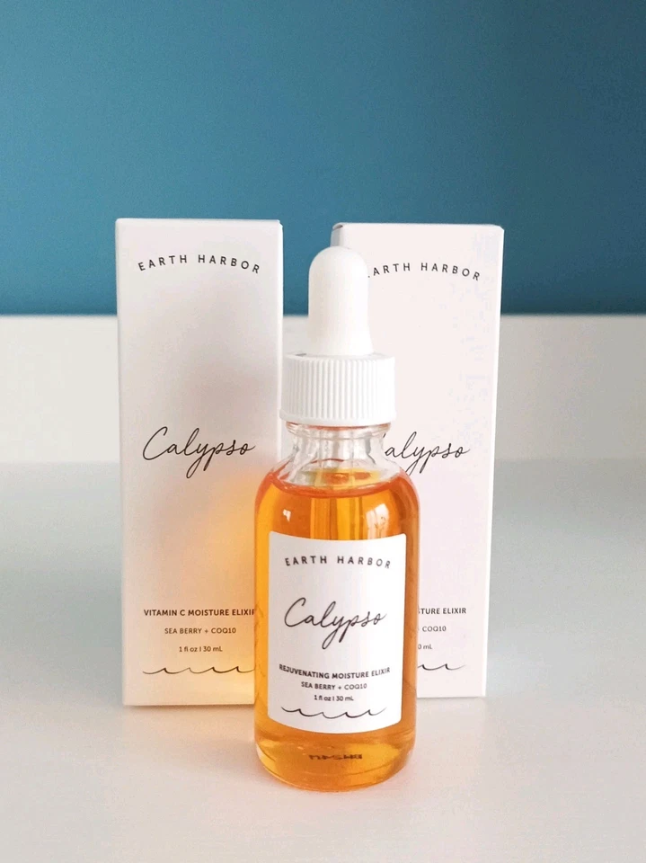 Earth Harbor Calypso Vitamin C Moisture Elixir Sea Berry + COQ10 Set 2x 30ml Neu