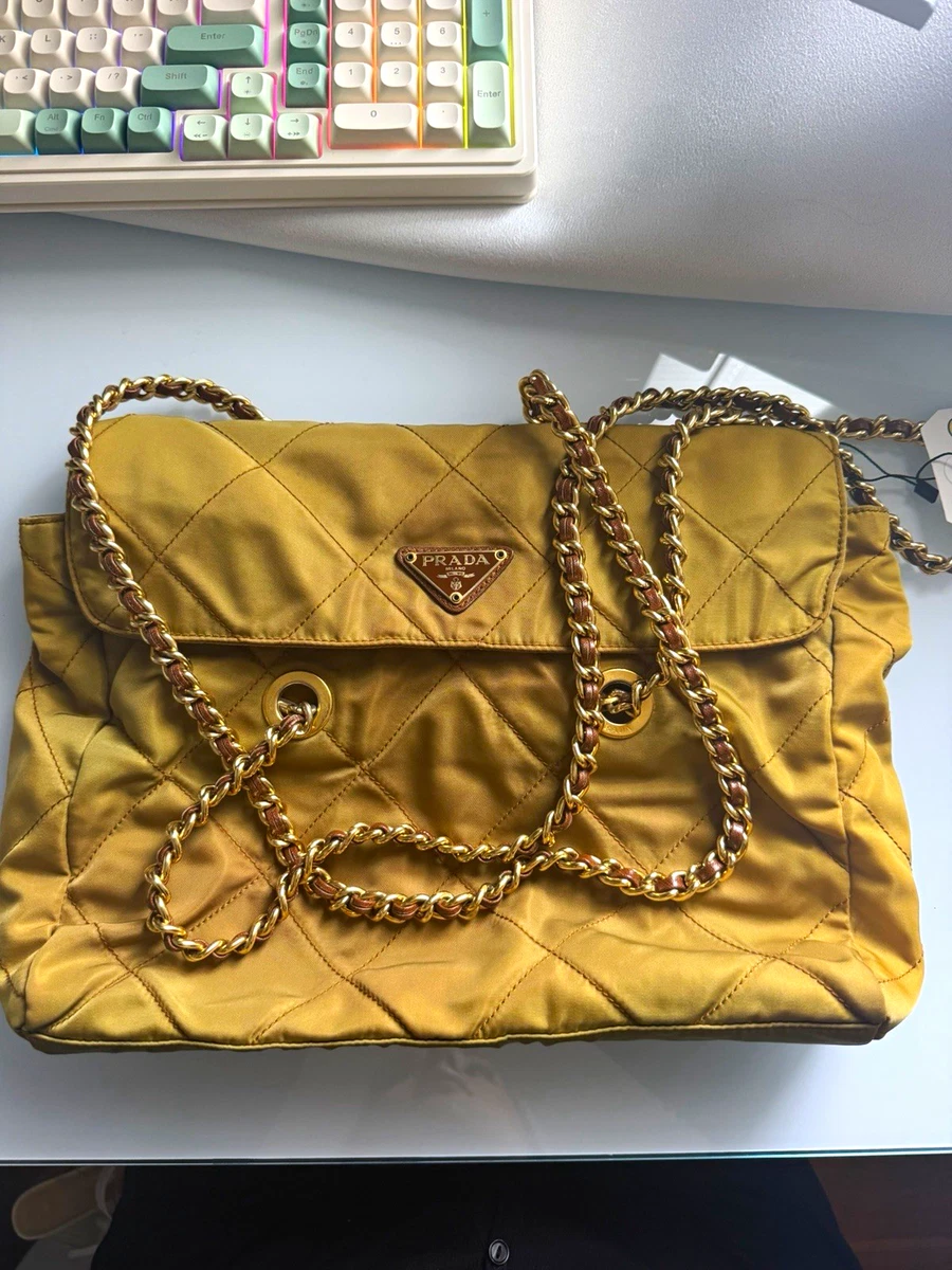PRADA Yellow Bags & Handbags for Women for sale - eBay