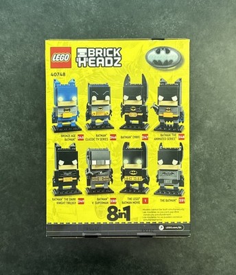 LEGO BRICKHEADZ 40748 BATMAN 8in1 | eBay