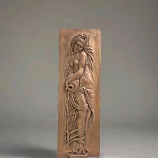 Vintage Antique FERDINAND  BARBEDIENNE bronze Plaque 19"x6"