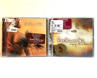 INDIA.ARIE: ACOUSTIC SOUL / VOYAGE TO INDIA (CD) R&B Pop NEW