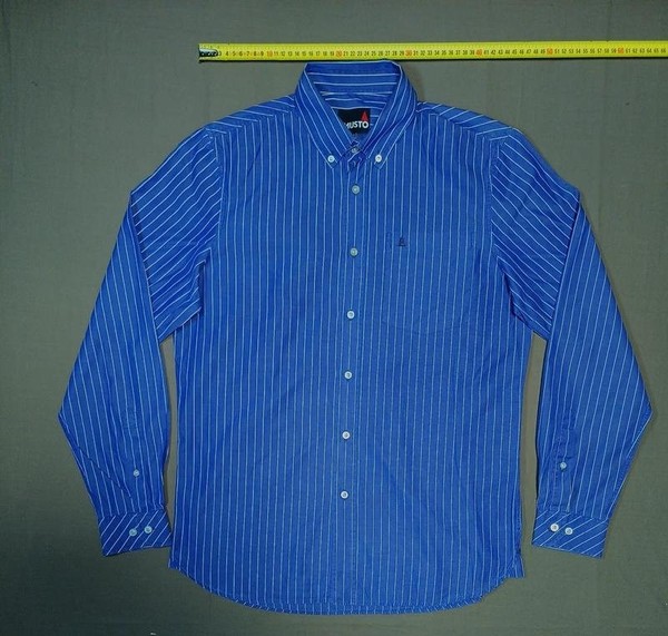 Men Musto Shirt White Cotton 38 / M / 46