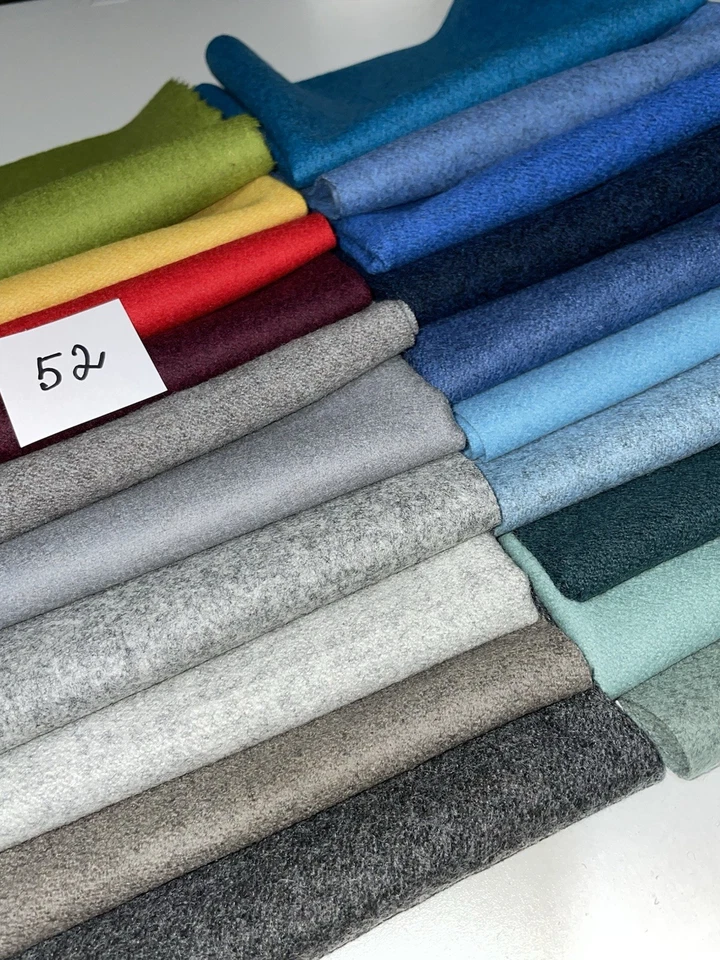 Premium Wool Fabric 20 Pieces  40 x 40 cm  (not Felt) - Image 4 of 4