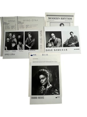 Jazz & Contemporary Press Kit Group (Spyro Gyra, Dave Samuels, Dianne Reeves)
