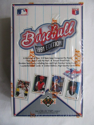 1991 UPPER DECK Baseball Box - FIND THE HANK