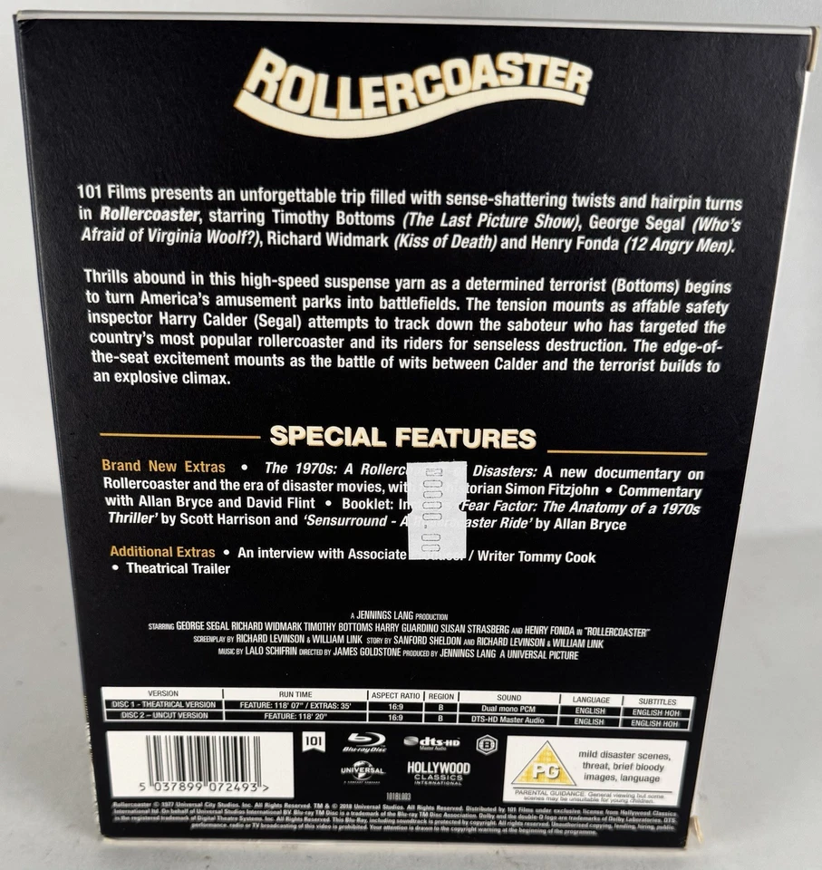 Rollercoaster - Blu Ray Limited Edition - 101 Black Label - Image 2 of 4