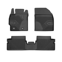 FußMatten Gummimatten No.77 FüR Toyota Auris I 2006-2012 Tpe Schwarz 3 Teile