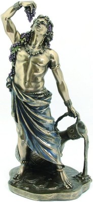 Dionysus(Bucchus)Greek Roman God Of Wine Statue Real Bronze Powder Cast Statue