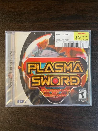 PLASMA SWORD: NIGHTMARE OF BILSTEIN - Sega Dreamcast - New Factory Sealed Y-Fold