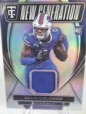 2024 Keon Coleman Totally Certified Football #NGJ-KCN New Generation RC