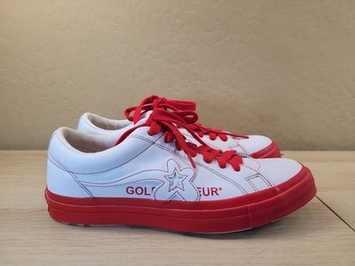 Converse One Star OX x Golf Le Fleur Sneaker Shoes Low 164026C Mens 9 Womens 11